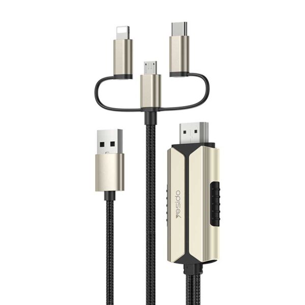 کابل سه سر HDMI Yesido HM14